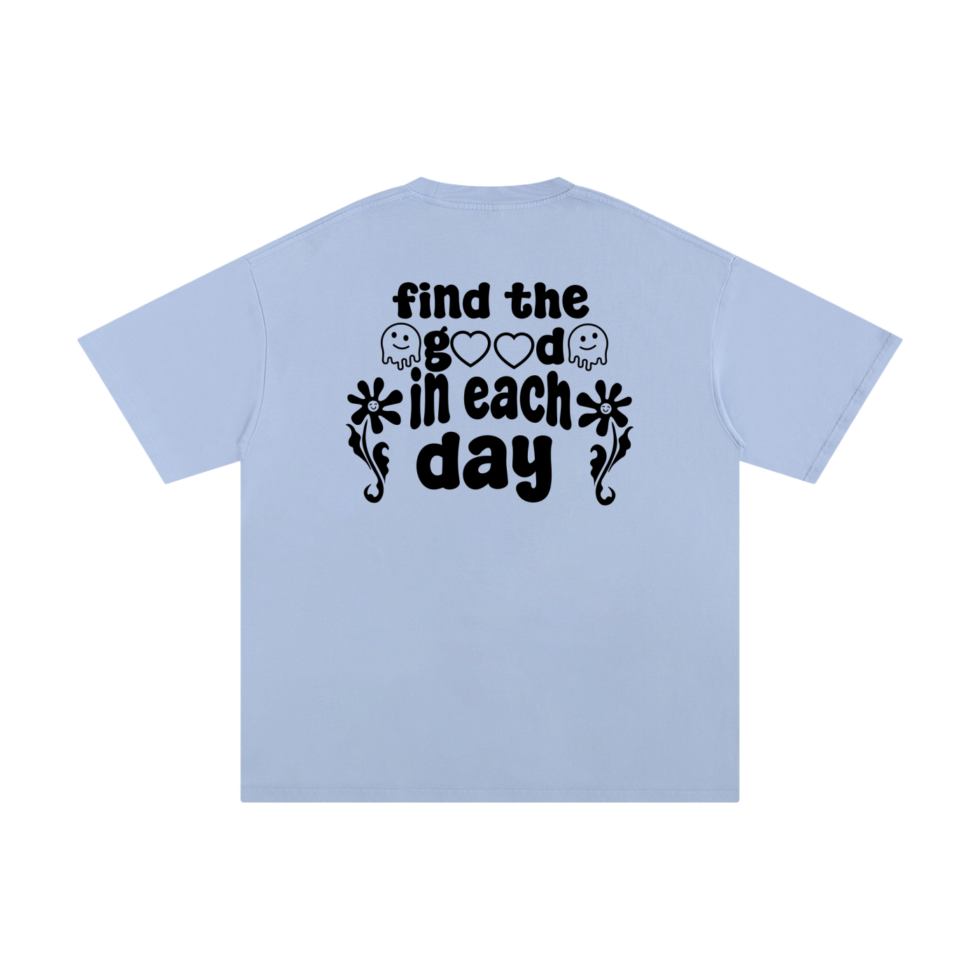 Always Grateful Co,Live Life Inspire Others,Find the Good Tee,Positivity t-shirt,6.8 oz cotton tee,Retro inspired design,Motivational quote shirt,Everyday wear streetwear