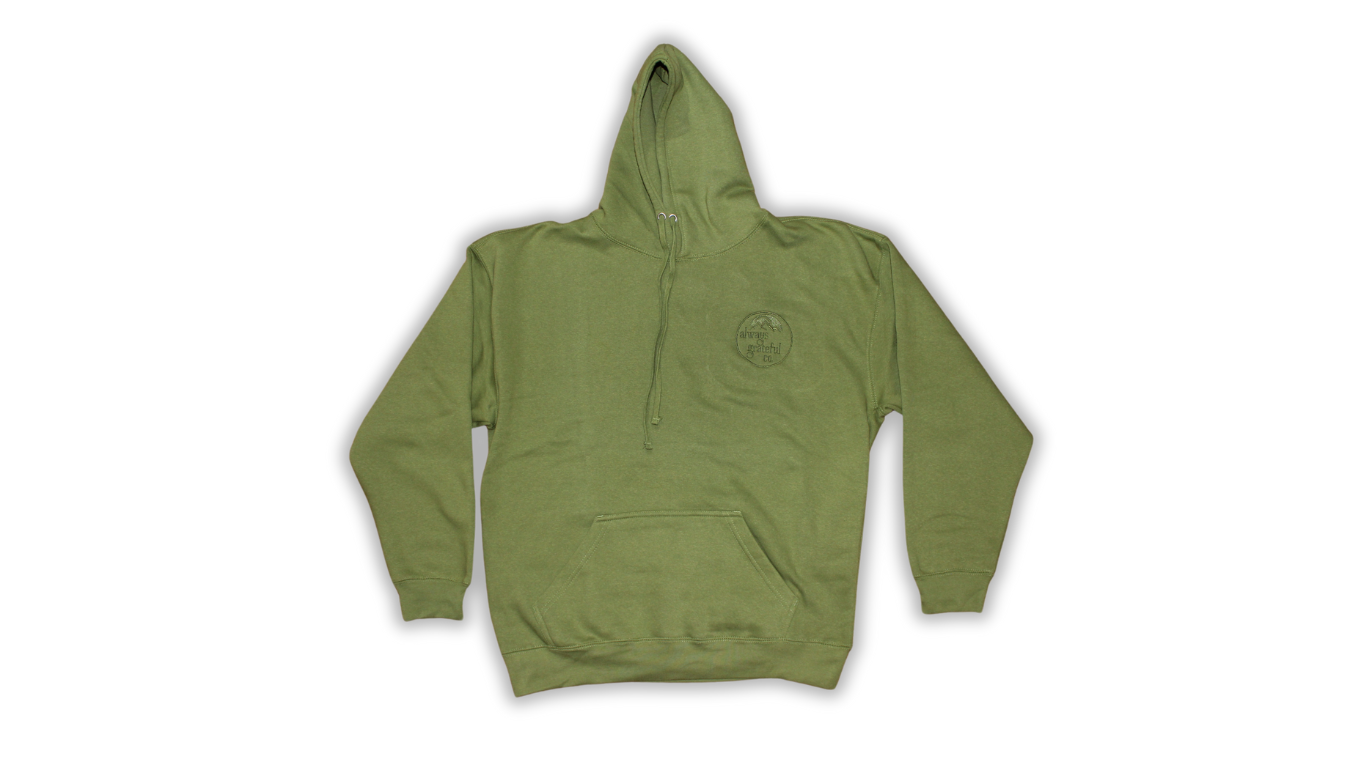 AG Co. Stamp Heavyweight Embroidered Hoodie