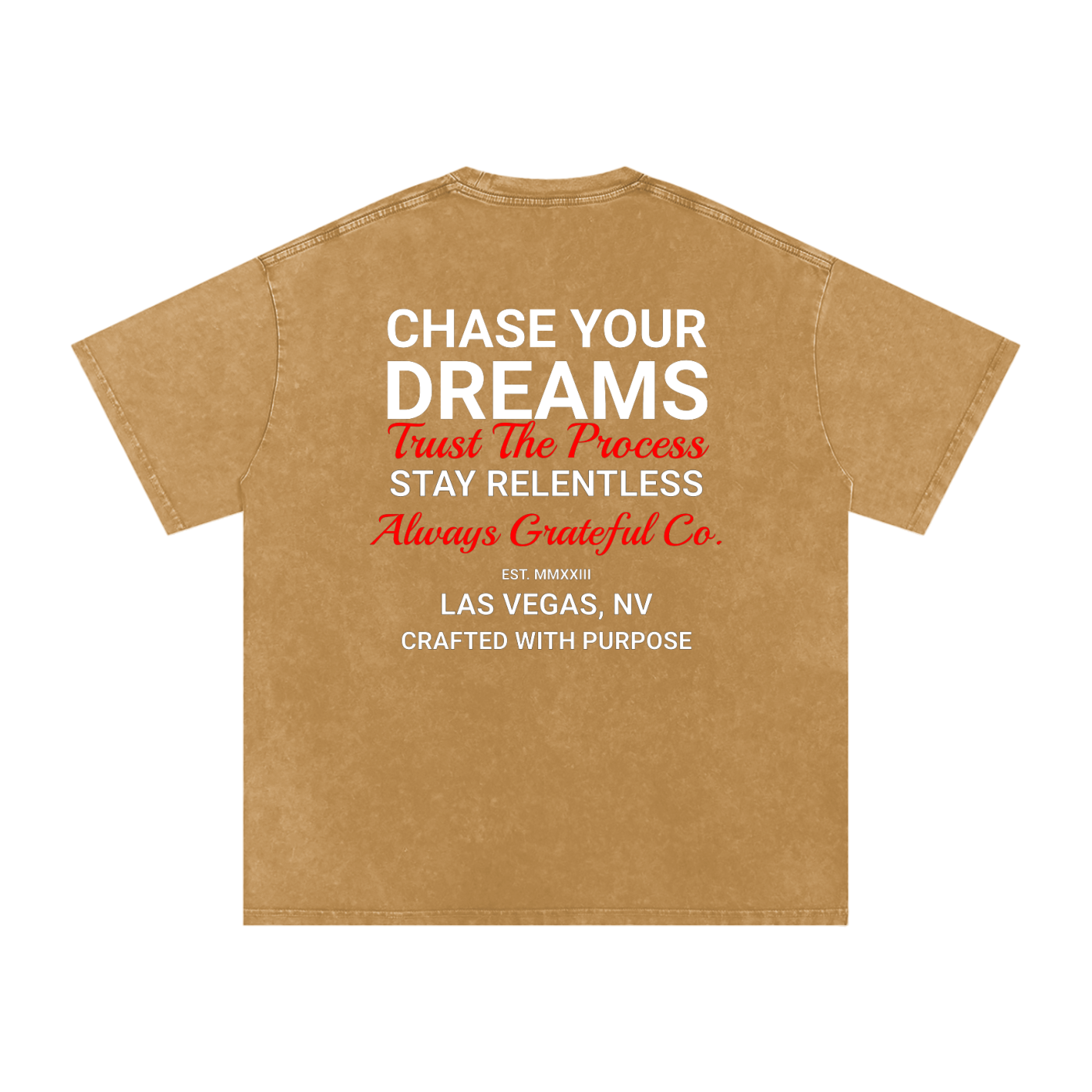 Chase Your Dreams Washed Tee