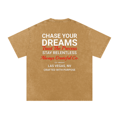 Chase Your Dreams Washed Tee