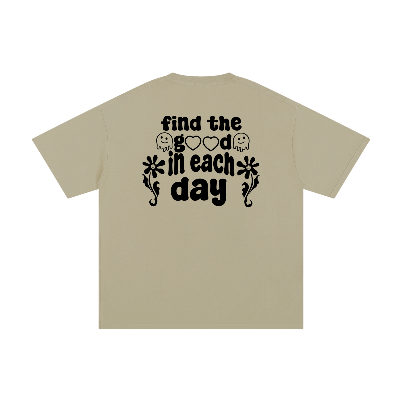 Always Grateful Co,Live Life Inspire Others,Find the Good Tee,Positivity t-shirt,6.8 oz cotton tee,Retro inspired design,Motivational quote shirt,Everyday wear streetwear